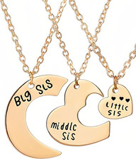 Edelstahl Puzzle Halskette und