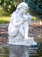 Eva sitzend Akt Frau