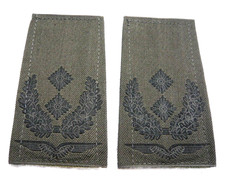 KLETT Rangabzeichen Luftwaffe Oberstleutnant schwarz/oliv  Bw Schulterklappen 