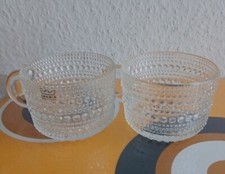 IITTALA ARABIA KASTEHELMI FINNLAND TAUPERLE/TROPFEN  2 x MOCCATASSE D = 7 cm