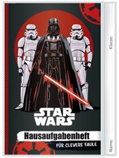 ROTH Hausaufgabenheft für clevere Faule "Star Wars" DIN A5