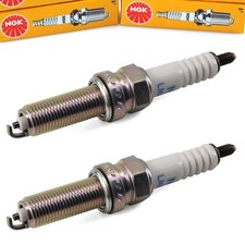 2x NGK Zündkerzen LMAR8A-9 für TRIUMPH Bonneville Scrambler 1200 YAMAHA MT-07