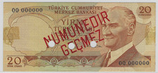 TÜRKEI/TÜRKIYE 20 LIRA 1976