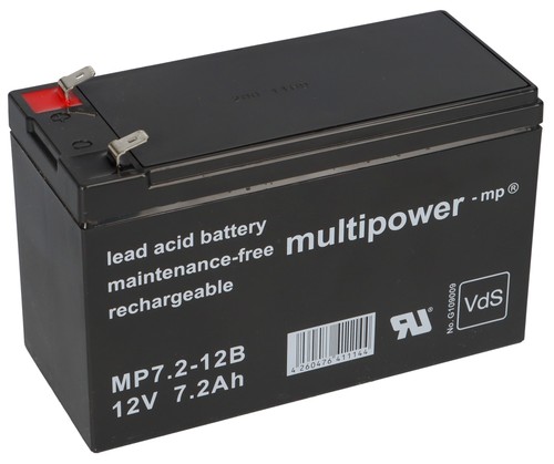 Bleiakku 12v 2ah agm - 12v, 7,2ah