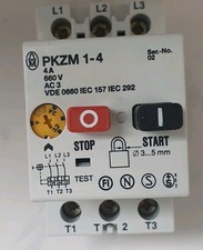 Motorschutzschalter PKZM1-4 Moeller 2 4-4 0 A Neu OVP