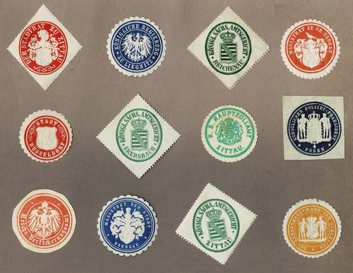 Konvolut siegelmarken - 12,