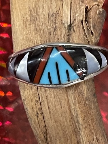 Zuni inlay ring vintage - inlay, ring,