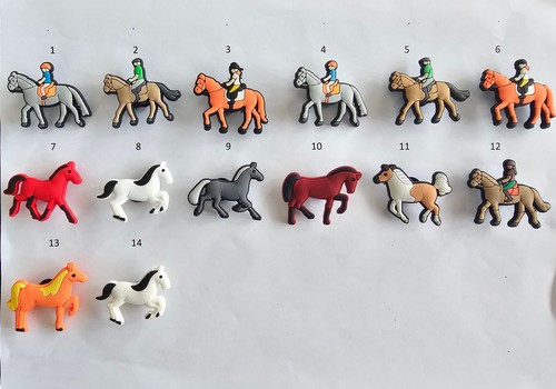 Pferde schuhanstecker - pferde:,