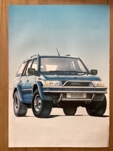 Opel montery frontera - opel, montery/frontera
