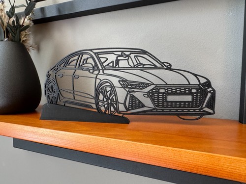 Audi rs7 wanddeko 3d - –, druck
