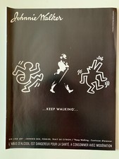 WERBUNG 2003 - JOHNNIE WALKER - ILLUSTRATION KEITH HARING