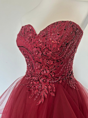 Henna abendkleid rot - abendkleid,