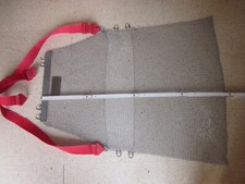 Stechschutzschürze Euroflex, Kettenschürze Edelstahl, Fleischer, Metzger