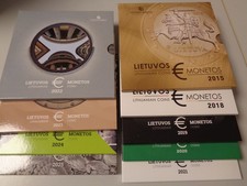 LITAUEN ab 2015 - Offizieller KMS Kursmünzensatz in BU - JAHRGANG NACH WAHL