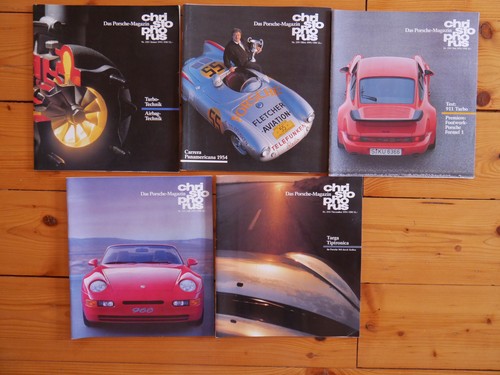 Porsche christophorus 1991 - 5x,
