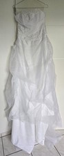 weißes Hochzeitskleid Größe
