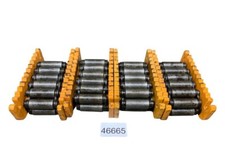 4stk. Panzerrollen Schwerlastrollen Transportrollen für Maschinentransport 46665