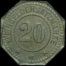 NOTGELD: 20 Pfennig 1917. F