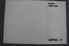 Opel Radio CDR 500