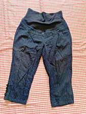 h&m....umstandshose...caprihose..nadelstreifen..gr.M...sehr cool..neu