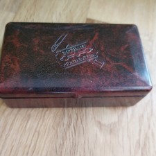 Rotbart  Mond extra Bakelit Dose  alt   für Rasierer Sammlerobjekt