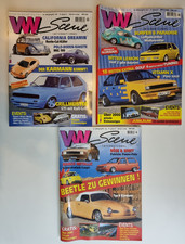 3 Ausgaben VW Scene 1999 Heft