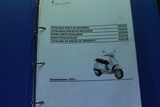 633278 Catalogo Parti Di Ricambio Vespa Grantursimo 125 L 200 L ZAPM 312