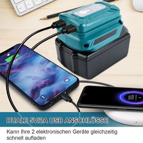 Usb akku ladegerät - ladegerät, led