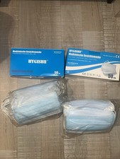 Mundschutz Medizinische OP Maske Gesichtsmaske Mundnasenschutz   160 Stück Neu