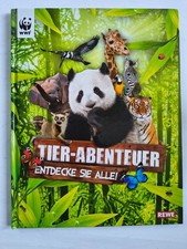 Stickeralbum 'Tier-Abenteuer' (Rewe) komplett mit 180 Sammelbildern
