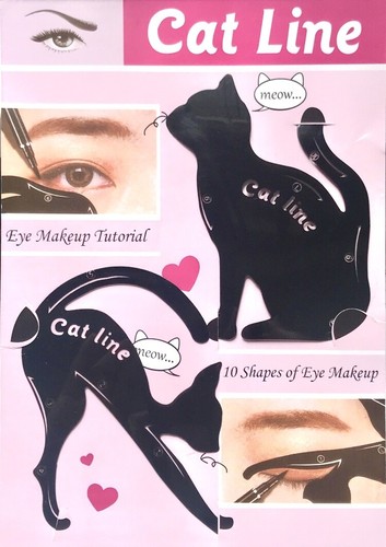 Cat eye liner make - cat, make-up