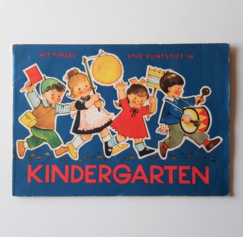 Ddr malbuch mit pinsel und - mit,