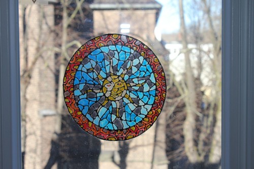 Fensterbild window colour - fensterbild,