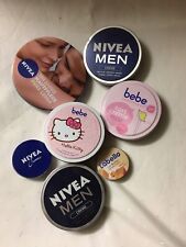 Dosen Metall leere Dosen wieder befüllen upcycling  basteln bebe Nivea 7 Stück