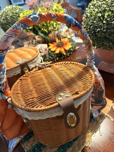 Nantucket korb handtasche - nantucket, mit