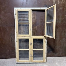 Altes großes Kneipenfenster, Saalfenster, Biedermeier um 1820 / H178 B100 G25kg