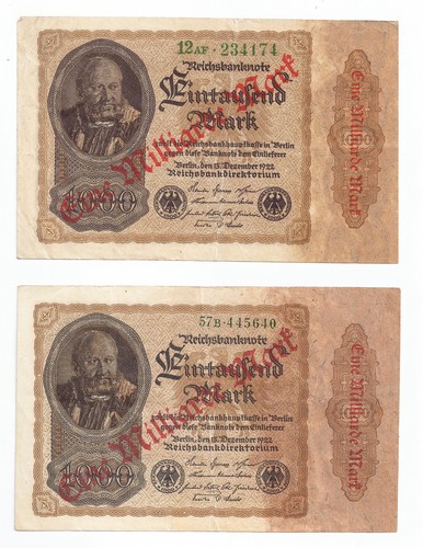 Deutsche inflationsgeld 1922 - 1922,