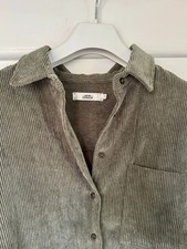 Ungetragen: Lässiges Cordhemd in Salbei von 0039 Italy