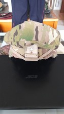 US Army Combat Helmet MSA ACH mit Cover und Brille