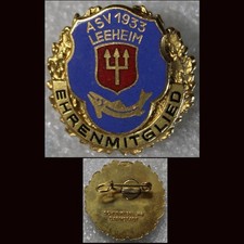 ANGELN EHRENNADEL * GOLD *