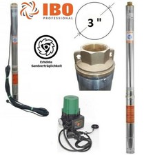 LEISTUNGSSTARKE 3" Tiefbrunnenpumpe 6000l/h > 5% Sandverträglich Pumpensteuerung