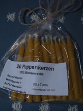 20 Puppenkerzen 100%