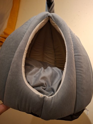 Katzen höhle neuwertig grau - höhle,