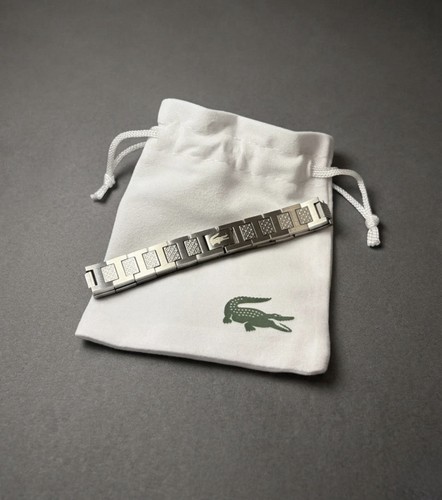 Lacoste armband edelstahl - lacoste,