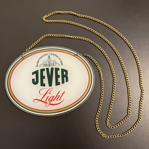 Jever light zapfhahnschild - jever,