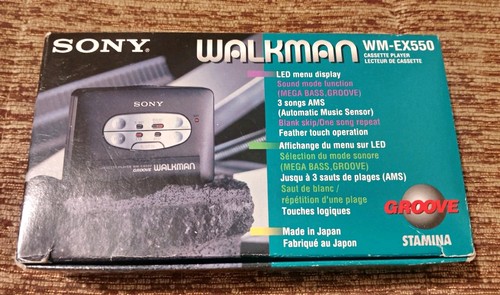 Sony walkman ex550 - walkman, wm-ex550