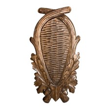 Trophäenschild für damhirsch