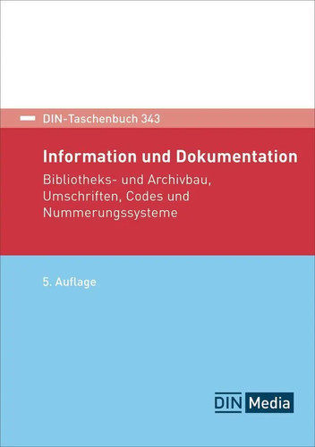 Din taschenbuch 343 - |, e