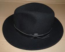 MAYSER Trecking-Hut  Wollhut Filzhut schwarz „Marvin“ Größe 55 Herren