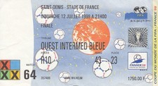 Ticket WM Finale 12.07.98